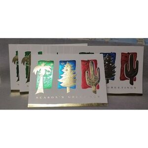 DESIGNERS COLLECTION Greeting Cards Unisex Standard‎ Multicolor Excellent Foil